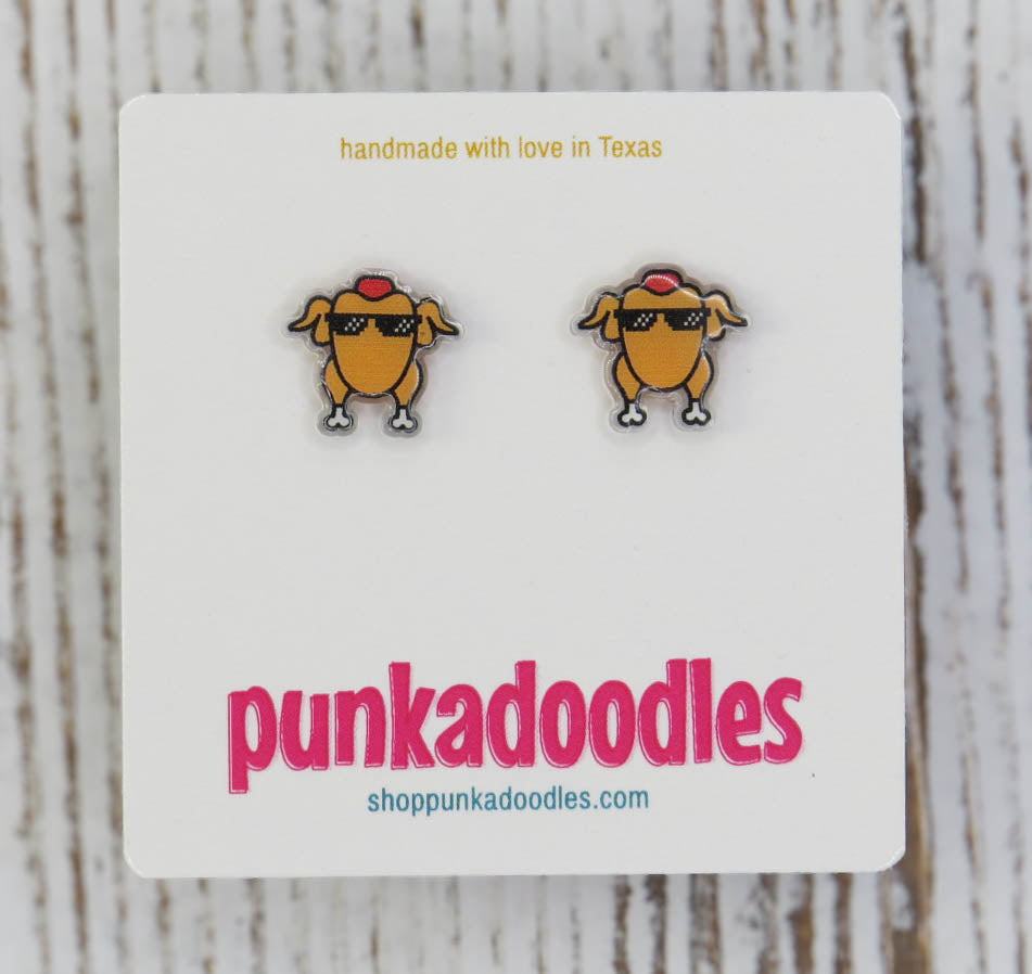 The One with a Turkey (or Friendsgiving) Earrings