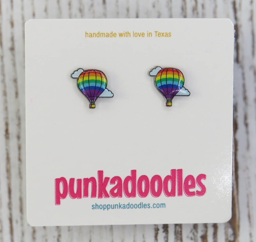 Hot Air Balloon Earrings