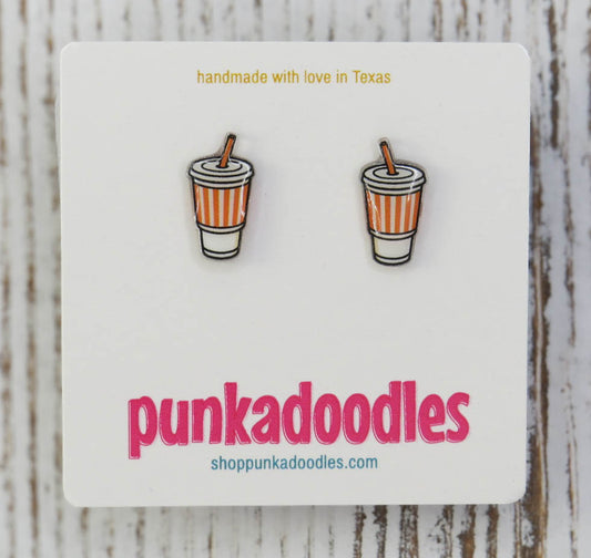 Famous Fountain Drink Earrings