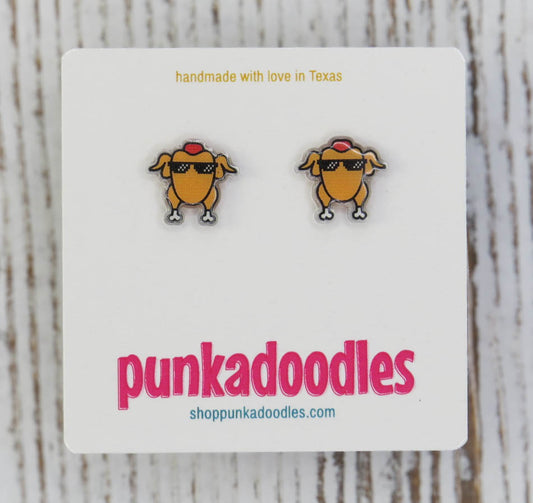 The One with a Turkey (or Friendsgiving) Earrings