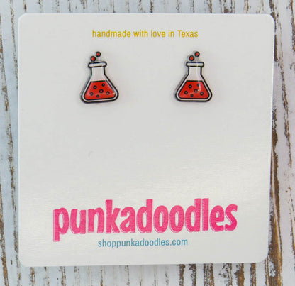 Beaker Earrings