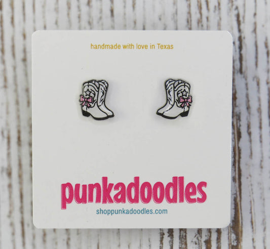 Coquette Cowboy | Cowgirl Boots Earrings