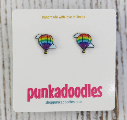 Hot Air Balloon Earrings