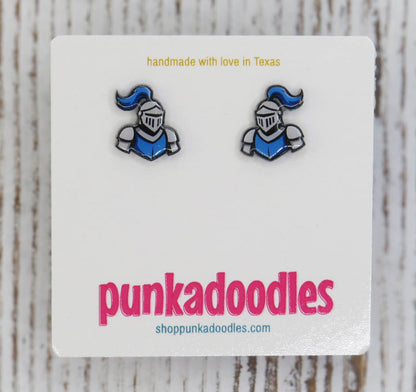 Knights Mascot Earrings