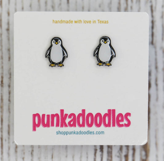 Penguin Earrings