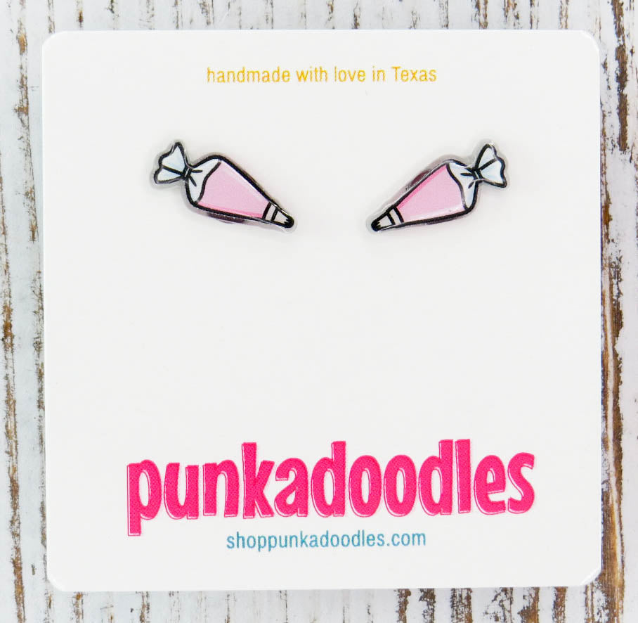 Piping Bag Earrings