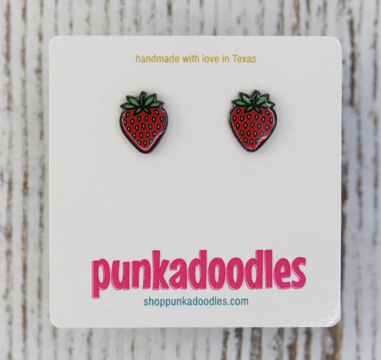 Sweet Strawberry Earrings