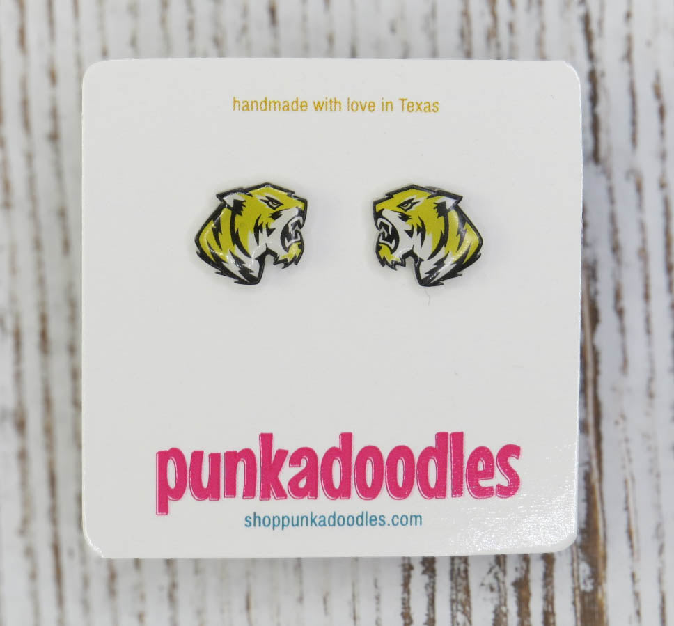 Custom Mascot Stud Earrings